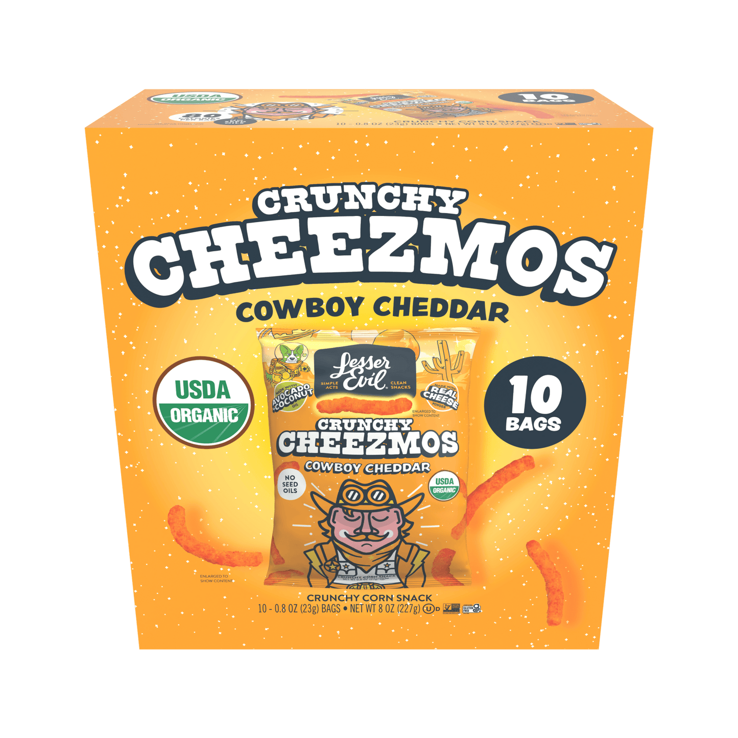 Cowboy Cheddar Cheezmos Snack Pack