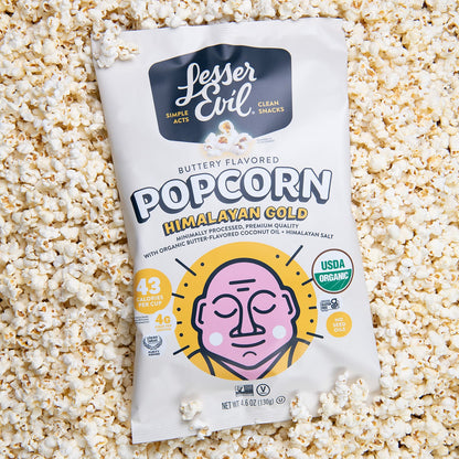 Himalayan Gold Organic Butter Flavor Popcorn