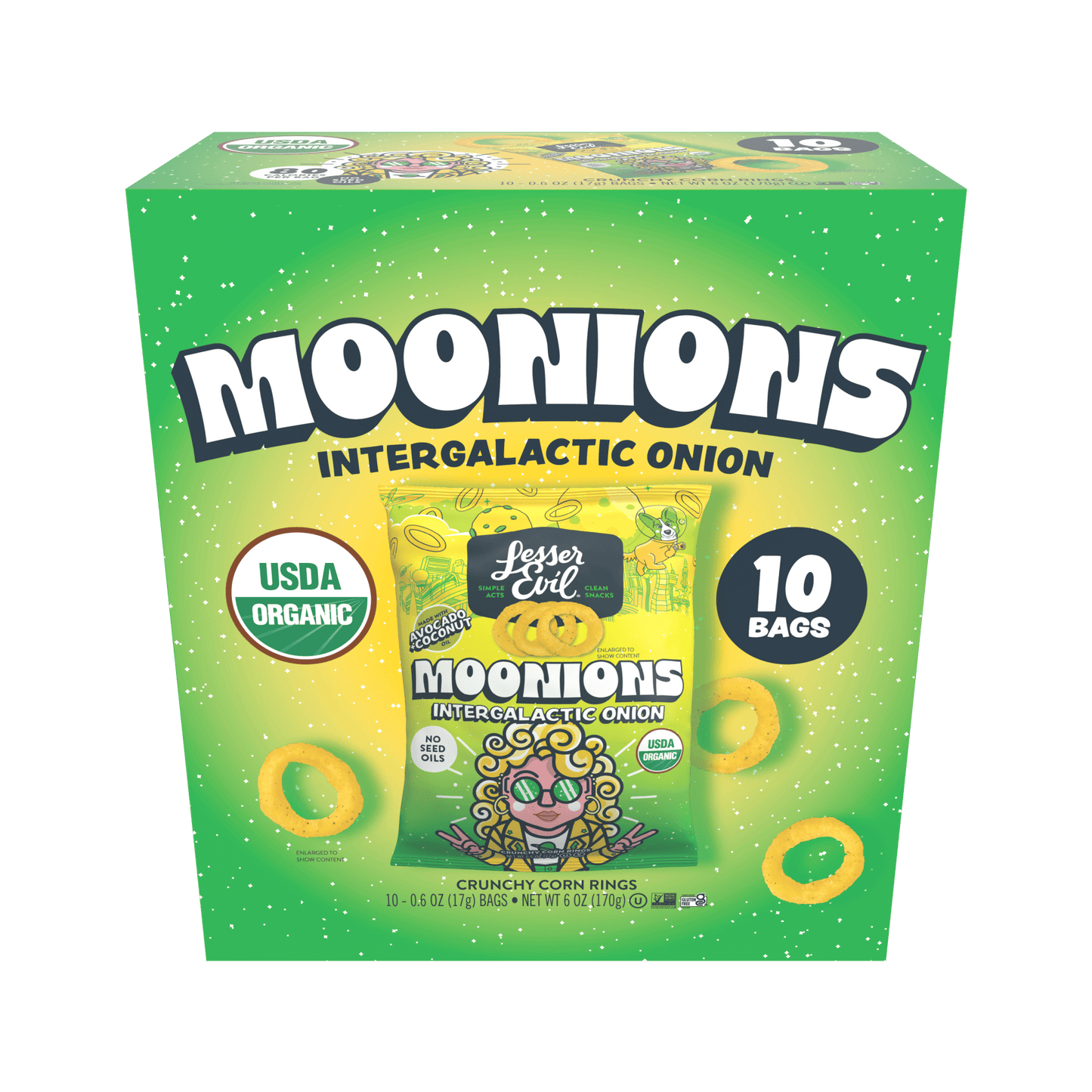 Intergalactic Onion Moonions Snack Pack