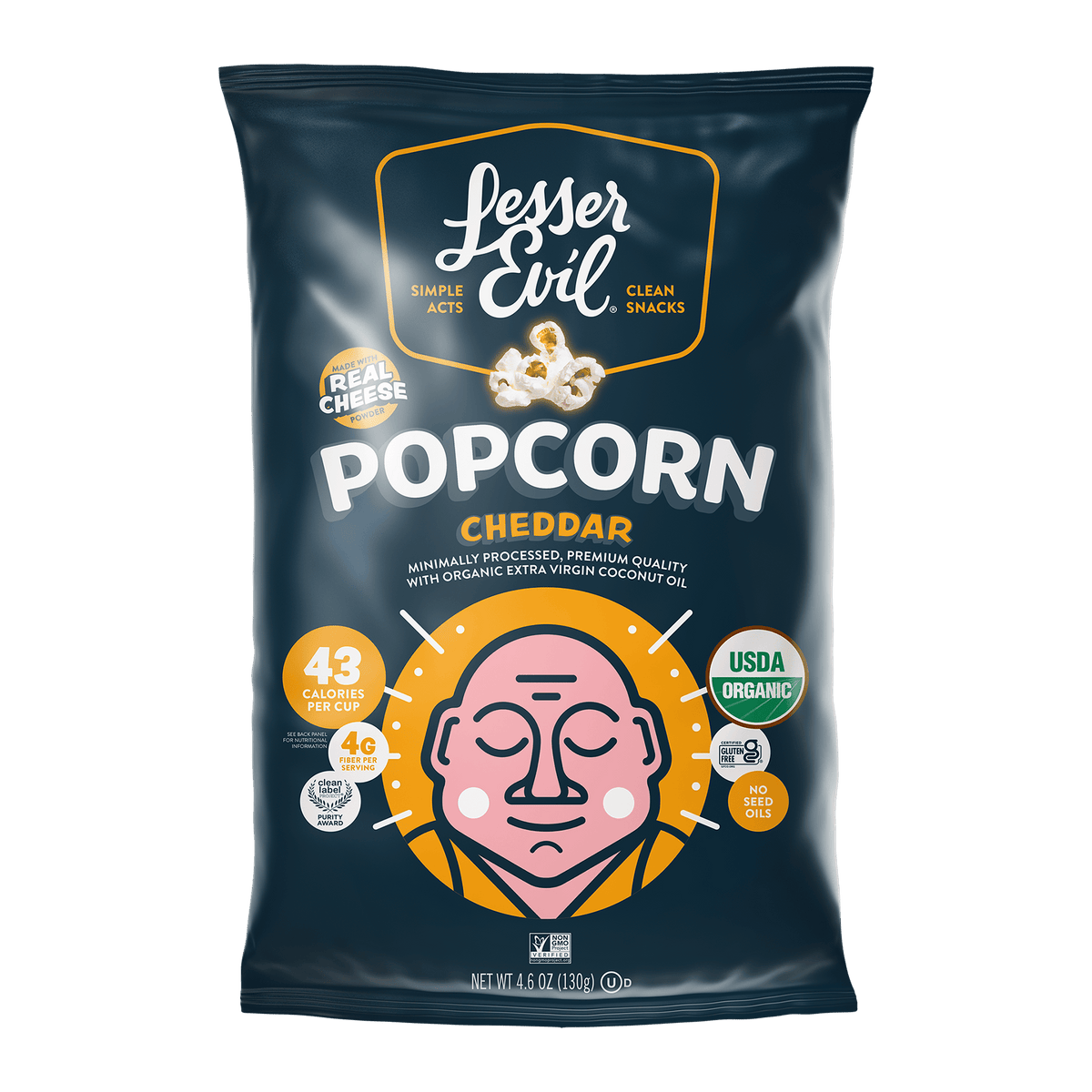 Cheddar Organic Popcorn
