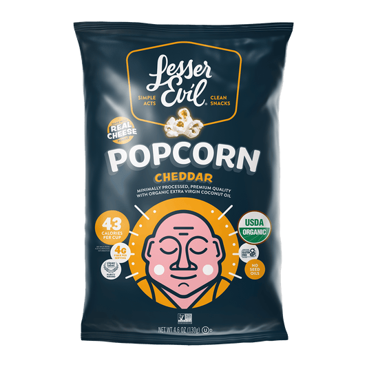 Cheddar Organic Popcorn