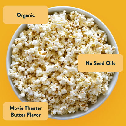 Himalayan Gold Organic Butter Flavor Popcorn Snack Pack