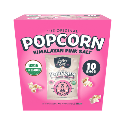 Himalayan Pink Salt Popcorn Snack Pack