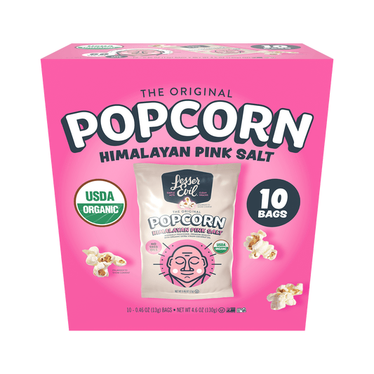 Himalayan Pink Salt Popcorn Snack Pack
