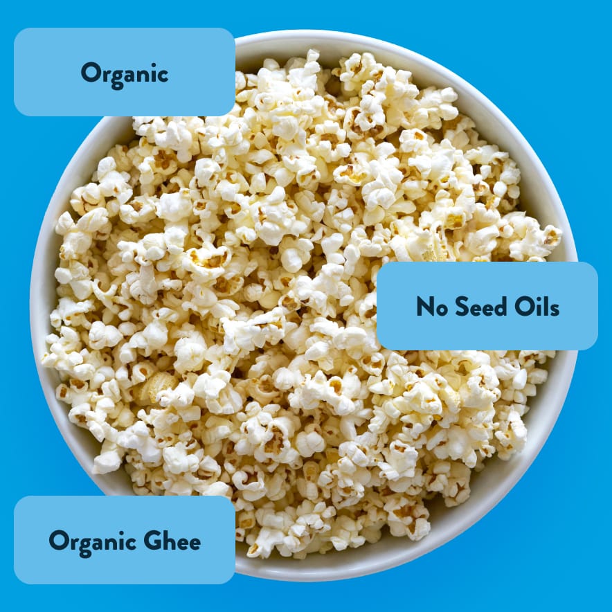 Oh My Ghee! Organic Popcorn