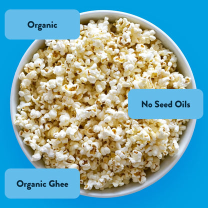 Oh My Ghee! Organic Popcorn