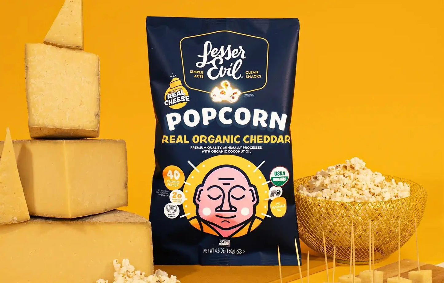 Cheddar Organic Popcorn